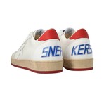 Super-Star Low-Top Sneakers // White + Red (US: 8)