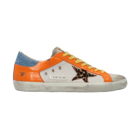 Super-Star Sneakers // Orange + Multicolor (US: 7.5)
