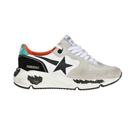 Running Super-Star Sneakers // White + Multicolor (US: 6)
