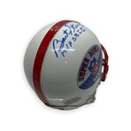 Bart Starr // Signed Mini Helmet + Inscription