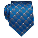 Nithe Handmade Silk Tie // Blue