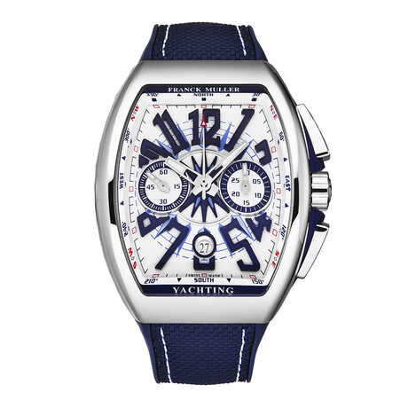 Franck Muller Vanguard Yacht Chronograph Automatic // 45CCYACTWHTBLU1