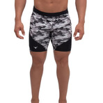 Shorts // Gray Camouflage (M)