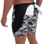 Shorts // Gray Camouflage (M)