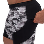 Shorts // Gray Camouflage (M)