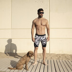 Shorts // Gray Camouflage (M)