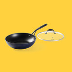 The 11-Inch frök + Lid // Assorted Colors (Black // Gold Handle)