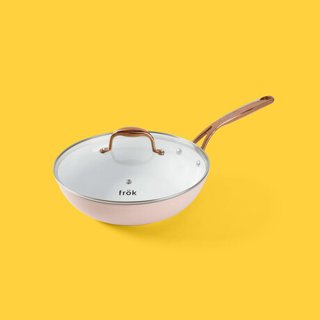 The 11-Inch frök + Lid // Ceramic (Blue + Silver)