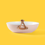 The 11-Inch frök + Lid // Ceramic (Blue + Silver)