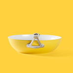 The 11-Inch frök + Lid // Ceramic (Blue + Silver)