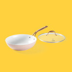 The 11-Inch frök + Lid // Ceramic (Blue + Silver)