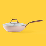 The 11-Inch frök + Lid // Ceramic (Blue + Silver)