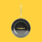 The 11-Inch frök + Lid // Assorted Colors (Black // Gold Handle)