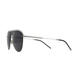 Men's 0217S CSA Sunglasses // Black Palladium + Gray