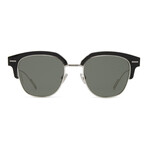 Men's Tensity 7C5 Sunglasses // Black Crystal + Gray