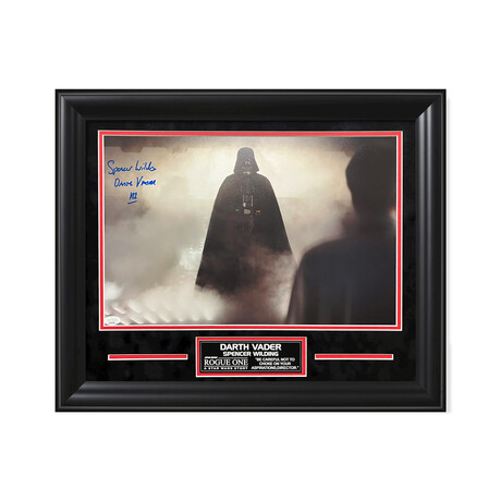 Spencer Wilding // Star Wars // Signed Photograph + Framed