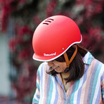 Heritage Bike + Skate Helmet // Daybreak Red (Small)