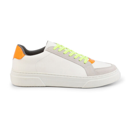 Nathan Men's Sneakers // White + Orange (Euro: 39)