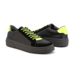 Nathan Men's Sneakers // Black + Yellow (Euro: 43)