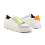 Nathan Men's Sneakers // White + Orange (Euro: 39)