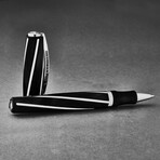 Visconti 'Divina' Black Midi Rollerball Pen // 26802