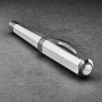 Visconti 'Opera Metal' Silver Rollerball Pen // 738RL00