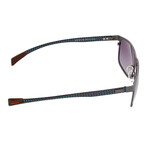 Neptune Polarized Sunglasses // Gunmetal Frame + Black Lens