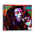 Bob Marley Jammin (15"H x 15"W x 2"D)