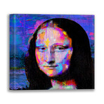 Mona Lisa Electrified (15"H x 15"W x 2"D)