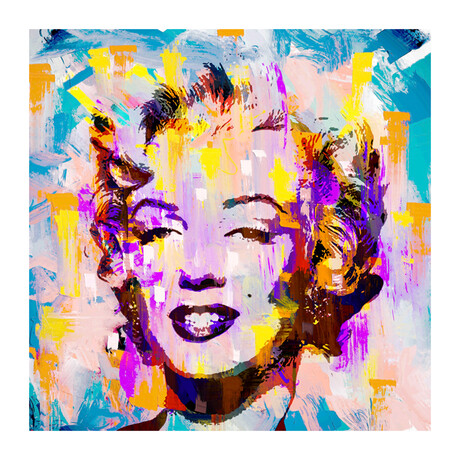 Marilyn Rain (15"H x 15"W x 2"D)