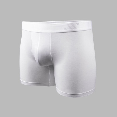 ALPHX Everyday Comfort // MDRN Boxer Brief // Frost White (X-Small)