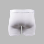 ALPHX Everyday Comfort // MDRN Boxer Brief // Frost White (X-Small)