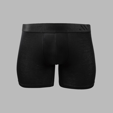 ALPHX Everyday Comfort // ATHLTC Boxer Brief // Midnight Black (Small)