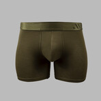 ALPHX Everyday Comfort // ATHLTC Boxer Brief // Moss Green (Small)