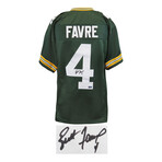 Brett Favre // Signed Green Custom Jersey (Favre Hologram)