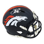 Terrell Davis // Denver Broncos // Signed Riddell Speed Mini Helmet