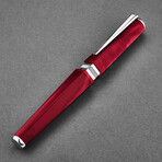 Visconti Pentagon Red Rollerball Pen // KP14-03-RB