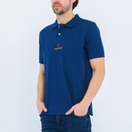 Elijah Short Sleeve Polo Shirt // Navy (XL)