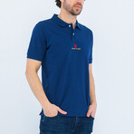 Elijah Short Sleeve Polo Shirt // Navy (XL)