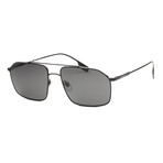 Men's Fashion BE3130-100187-59 Sunglasses // Black + Dark Gray