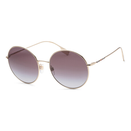 Women's Pippa BE3132-11098G Sunglasses // Light Gold + Gray Gradient