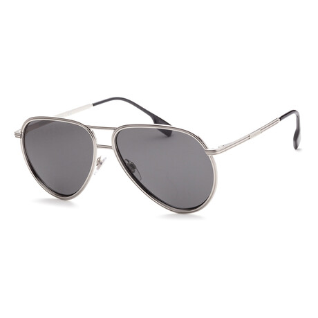 Men's Scott BE3135-100587 Sunglasses // Silver + Dark Gray