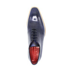Oil Slick Classic Derby Shoe // Navy Blue (Euro: 45)