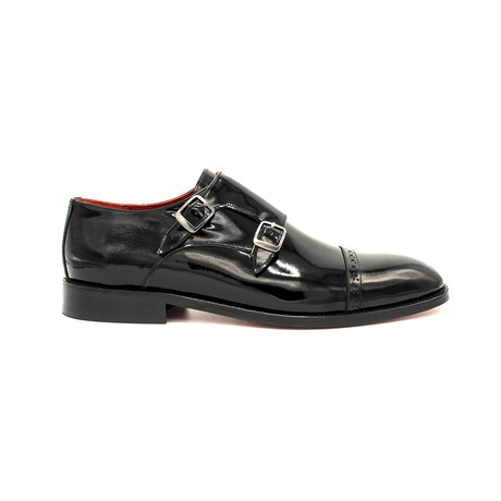 Classic Buckled Dress Shoe // Black (Euro: 40)