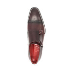 Classic Buckled Dress Shoe // Claret Red (Euro: 40)