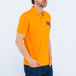 Short Sleeve Polo Shirt // Orange (L)