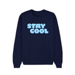 Stay Cool Bleu Sweatshirt // Navy (X-Small)