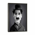 Charlie Chaplin by Rob Snow (26"H x 18"W x 0.75"D)
