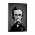 Edgar Allan Poe  by Rob Snow (26"H x 18"W x 0.75"D)