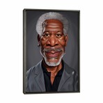 Morgan Freeman by Rob Snow (26"H x 18"W x 0.75"D)
